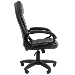 Офисное кресло CHAIRMAN 794 LT, экокожа, черный